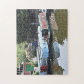Kanaalboten op de Avon, Stratford-Upon-Avon Legpuzzel (Verticaal)