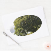 Kanaalboten Ovale Sticker (Envelop)