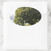 Kanaalboten Ovale Sticker (Tas)