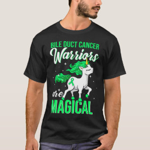 Kanaalcancer Bewustzijn Krijger Pret Eenhoorn T-shirt