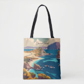 Kanaaleiland Californië  kunst reizen Tote Bag (Voorkant)