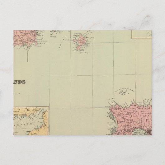 Kanaaleilanden 2 briefkaart (Voorkant)