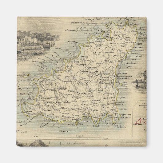 Kanaaleilanden Magneet (Voorkant)