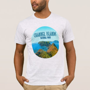 Kanaaleilanden Nationaal Park Californische Vintag T-shirt