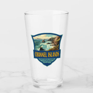 Kanaaleilanden Nationaal Park Illustratie Reizen Glas