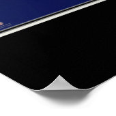 Kanaaleilanden Nationaal Park Satellite Map Poster (Hoek)