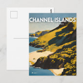 Kanaaleilanden Nationaal Park Travel Briefkaart (Voorkant / Achterkant)