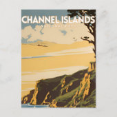 Kanaaleilanden Nationaal Park Vintage Travel Briefkaart (Voorkant)