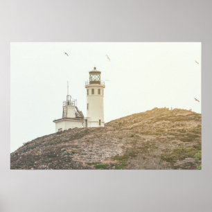 Kanaaleilanden Nationaal Park Vuurtoren Poster
