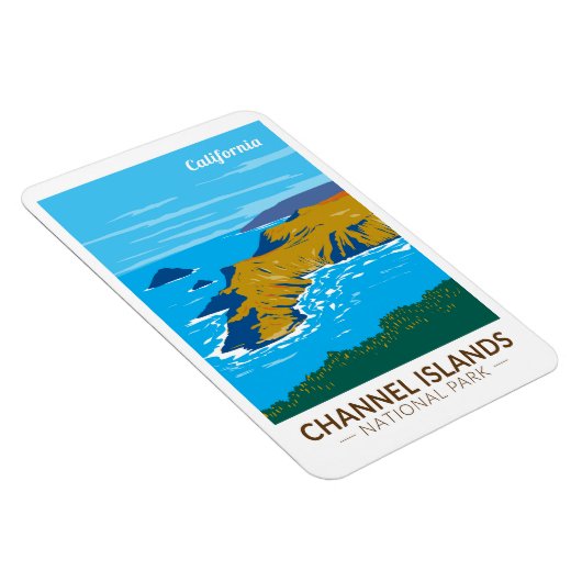 Kanaaleilanden National Park California Travel Magneet (Rechterzijde)