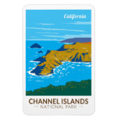 Kanaaleilanden National Park California Travel Magneet (Verticaal)