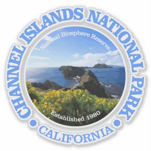 Kanaaleilanden NP 2 Sticker (Voorkant)