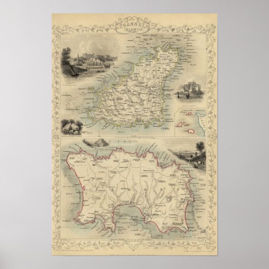 Kanaaleilanden Poster (Voorkant)