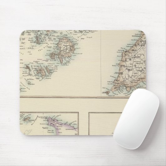 Kanaaleilanden, Scilly-eilanden en eiland Man Muismat (Met muis)