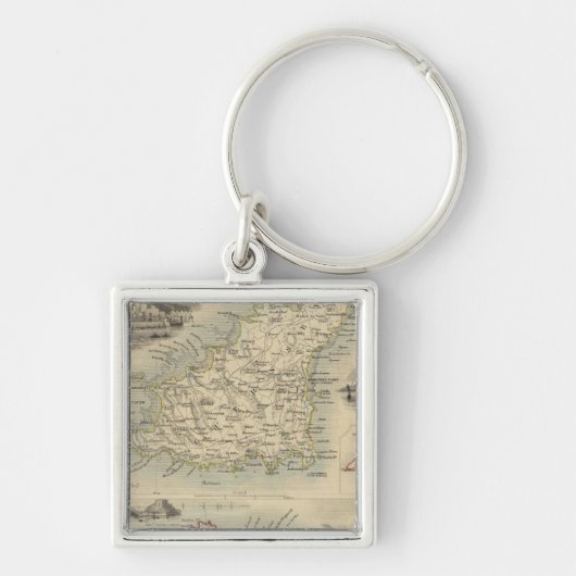 Kanaaleilanden Sleutelhanger (Voorkant)