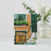 Kanaalhuis in Amsterdam Briefkaart (Staand voorkant)