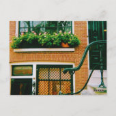 Kanaalhuis in Amsterdam Briefkaart (Achterkant)