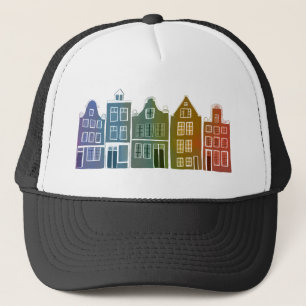 Kanaalhuis Regenboog Amsterdam Holland Nederlands Trucker Pet
