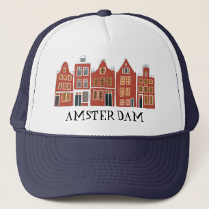 Kanaalhuis Row Amsterdam Holland Nederlands reizen Trucker Pet