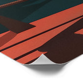 Kanaalhuizen Amsterdam Poster (Hoek)