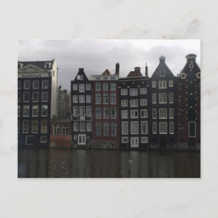 Kanaalhuizen in Amsterdam Briefkaart