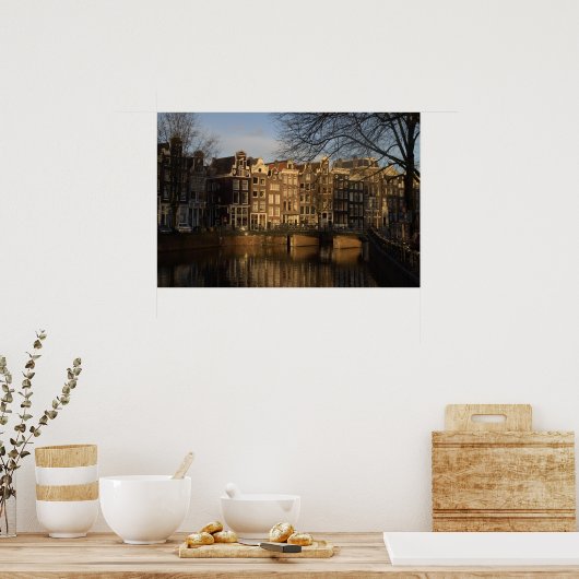 Kanaalhuizen Poster (Keuken)