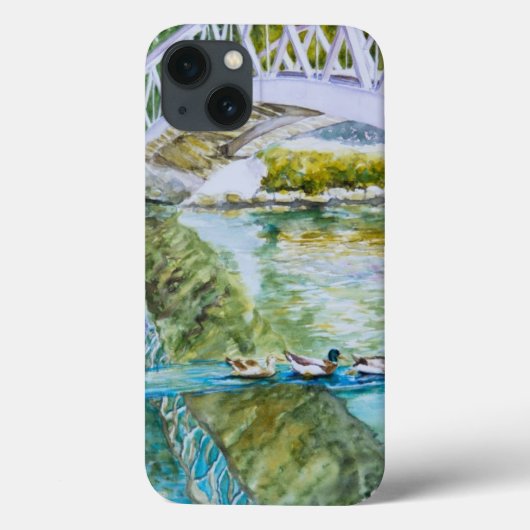 Kanaalkruising Case-Mate iPhone Case (Achterkant)