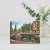 Kanaalkruising, Sights of Amsterdam Briefkaart (Staand voorkant)
