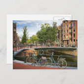 Kanaalkruising, Sights of Amsterdam Briefkaart (Voorkant / Achterkant)