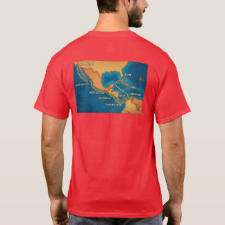 Kanaalroutekaart T-shirt