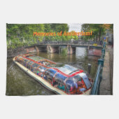 Kanaalscène Amsterdam, Tours of Amsterdam Theedoek (Horizontaal)