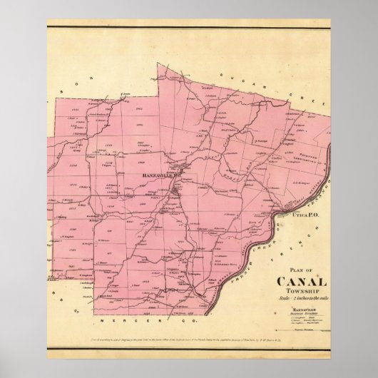 Kanaalstad Poster (Voorkant)