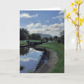 Kanaalthemakaart. Leeg voor je eigen bericht. Kaart (Gele Bloem)