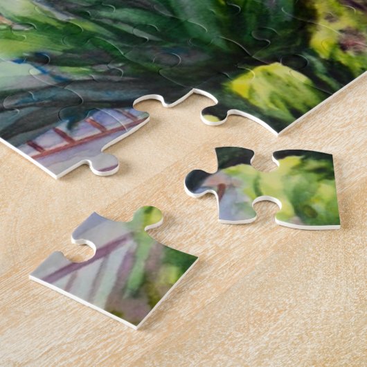 Kanaaltuin Roos Legpuzzel (Zijkant)