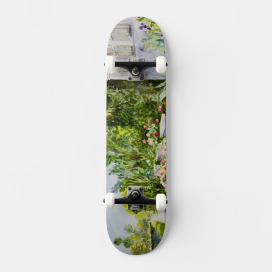 Kanaaltuin Roos Skateboard (Voorkant)