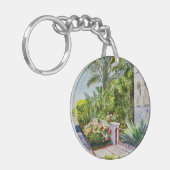 Kanaaltuin Roos Sleutelhanger (Voorkant Links)