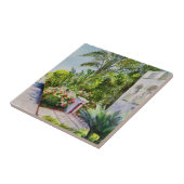 Kanaaltuin Roos Tegeltje (Zijkant)