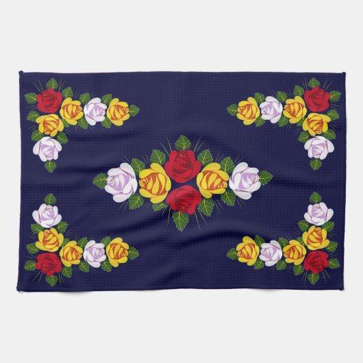 Kanaalvolkskunst Theedoek (Horizontaal)