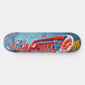 Kanaalzeilboot Stilwater landschap schilderij kuns Persoonlijk Skateboard (Horizontaal)