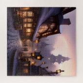 Kanaalzone Nighttime Legpuzzel (Horizontaal)