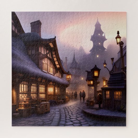 Kanaalzone Nighttime Legpuzzel (Verticaal)