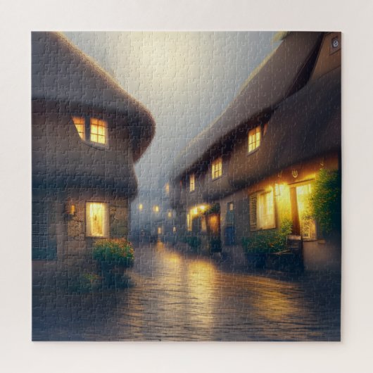 Kanaalzone Nighttime Legpuzzel (Verticaal)