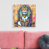 KANAANI KAT-FARAO 2 CANVAS AFDRUK (Insitu (Woonkamer))
