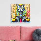KANAANI KAT-FARAO 4 CANVAS AFDRUK (Insitu (Woonkamer))