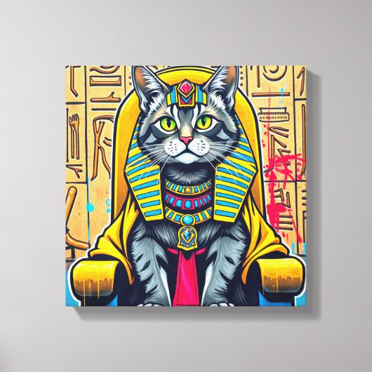 KANAANI KAT-FARAO 4 CANVAS AFDRUK (Voorkant)