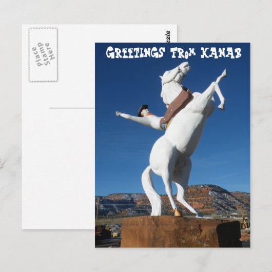 Kanab Briefkaart (Voorkant / Achterkant)