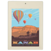 Kanab, Utah | Ballonnen en tunes Roundup Klembord (Achterkant)