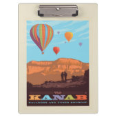 Kanab, Utah | Ballonnen en tunes Roundup Klembord (Voorkant)