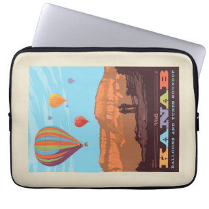Kanab, Utah Ballonnen en tunes Roundup Laptop Sleeve