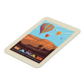 Kanab, Utah | Ballonnen en tunes Roundup Magneet (Linkerzijde)